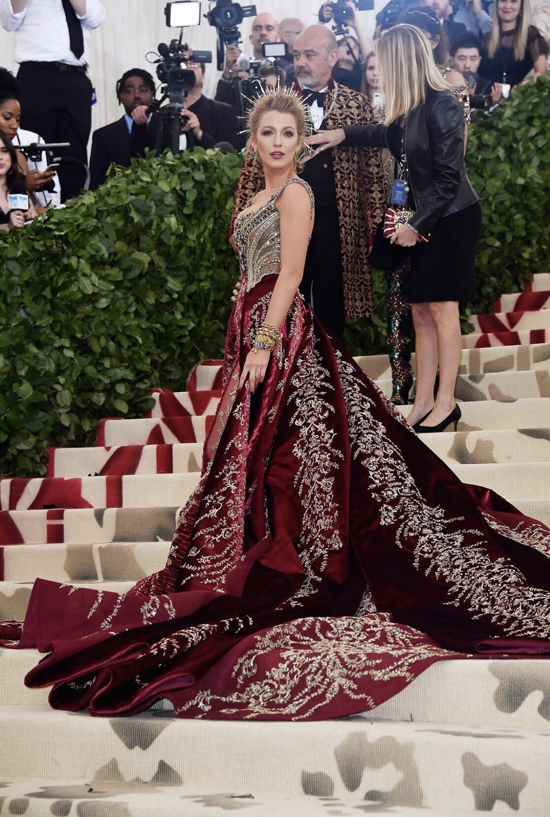 Blake Lively:  Solo and Stunning at the Met Gala